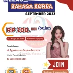 ANNYEONG!! YUU GABUNG KELAS BAHASA KOREA DI POLBAN