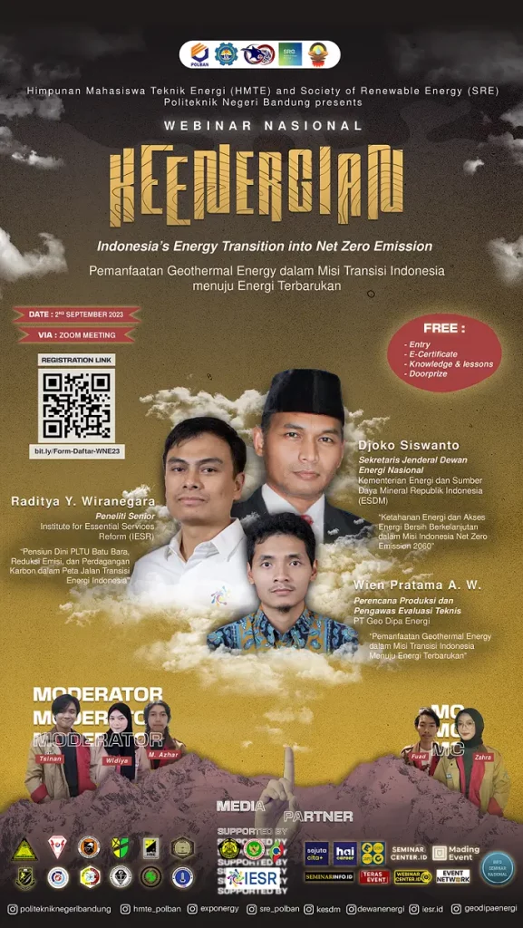 DAFTAR SEKARANG!! WEBINAR NASIONAL KEENERGIAN